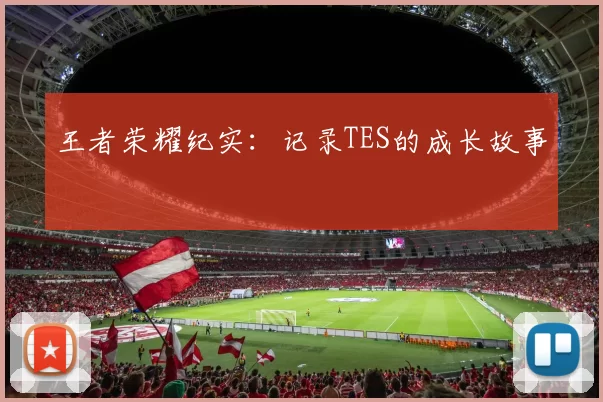 王者荣耀纪实：记录TES的成长故事